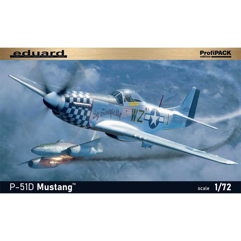 Eduard North-American P-51D Mustang ProfiPACK (1/72) 70173