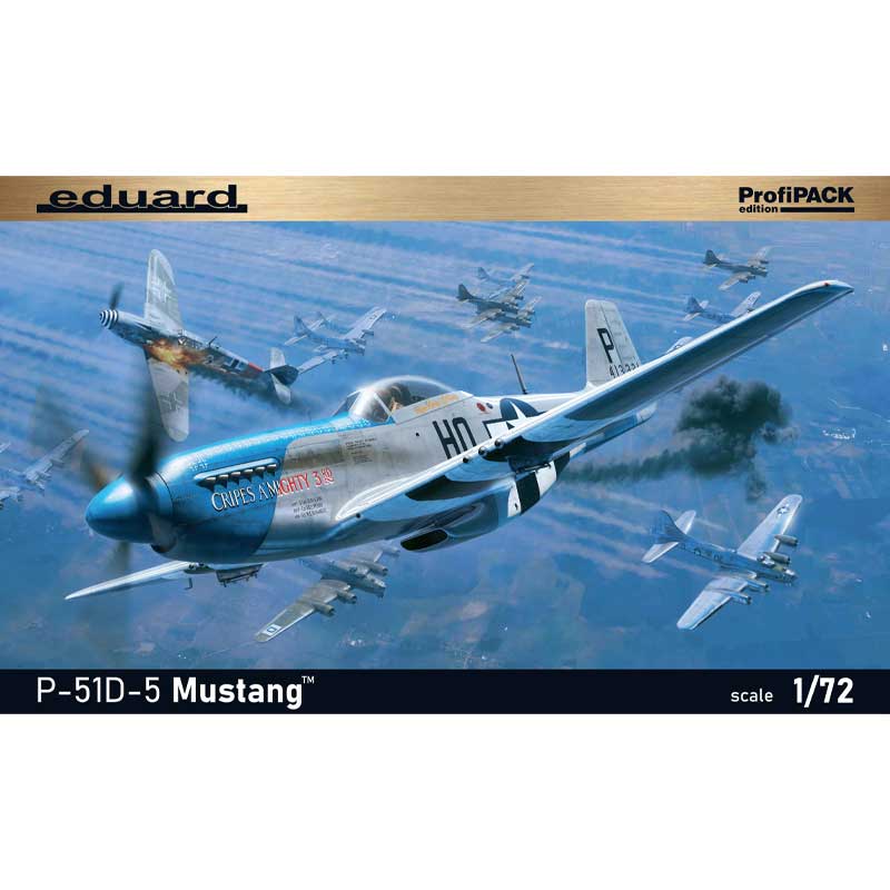 Eduard North-American P-51D-5 Mustang ProfiPACK (1/72) 70171