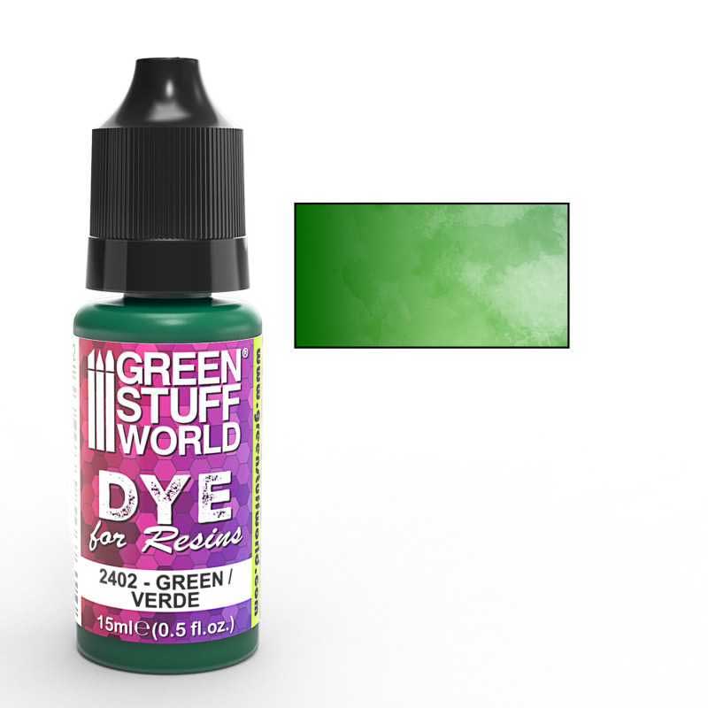 Green Stuff World Dye for Resins Green (15ml) 2402