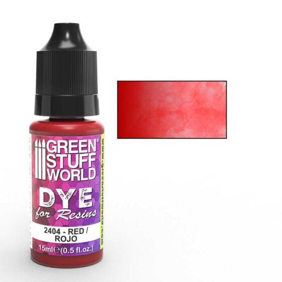 Green Stuff World Dye for Resins Red (15ml) 2404