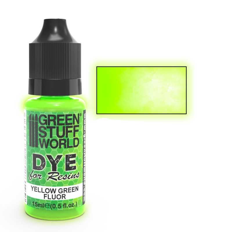 Green Stuff World Dye for Resins Yellow-Green Fluor (15ml) 5459