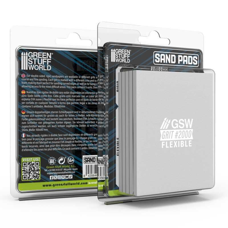 Green Stuff World Flexible Sanding Pads 2000 Grit 13613