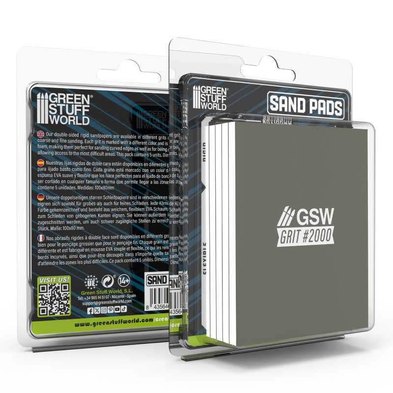 Green Stuff World Rigid Sanding Pads 2000 Grit 13745