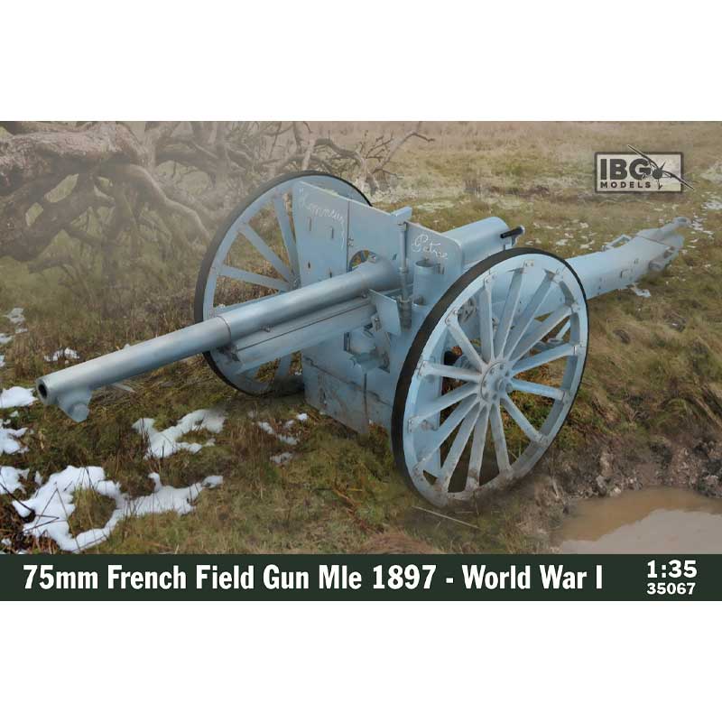 IBG Models 75mm French Field Gun Mle 1897 (1/35) 35067