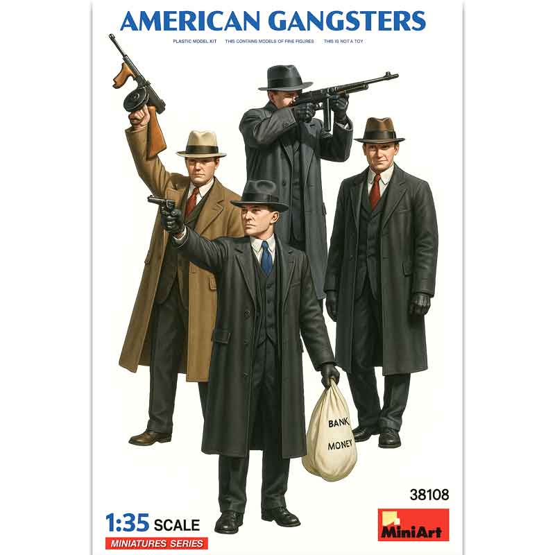 MiniArt American Gangsters (1/35) 38108
