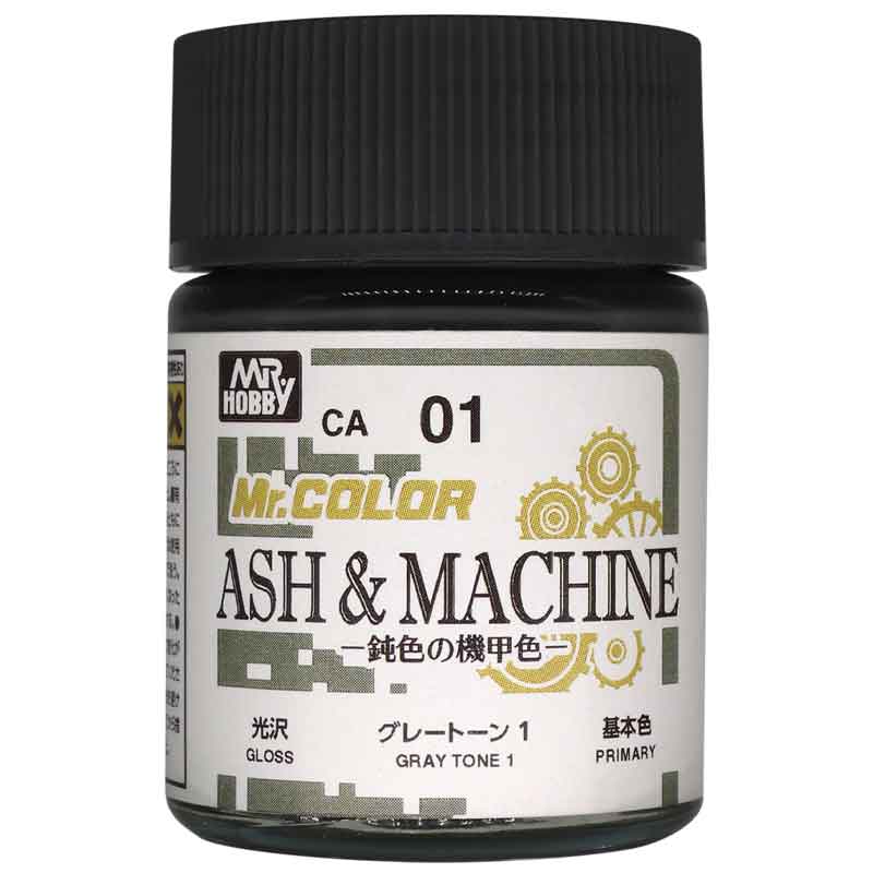 Mr Hobby Mr Color Ash & Machine Gray Tone 1 (18ml) CA-01