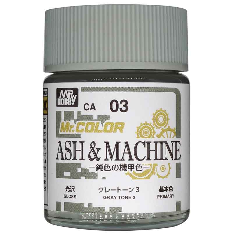Mr Hobby Mr Color Ash & Machine Gray Tone 3 (18ml) CA-03