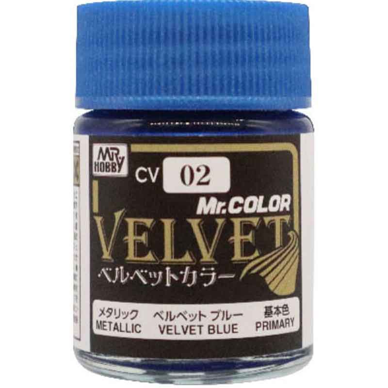 Mr Hobby Mr Color Velvet Blue (18ml) CV-02
