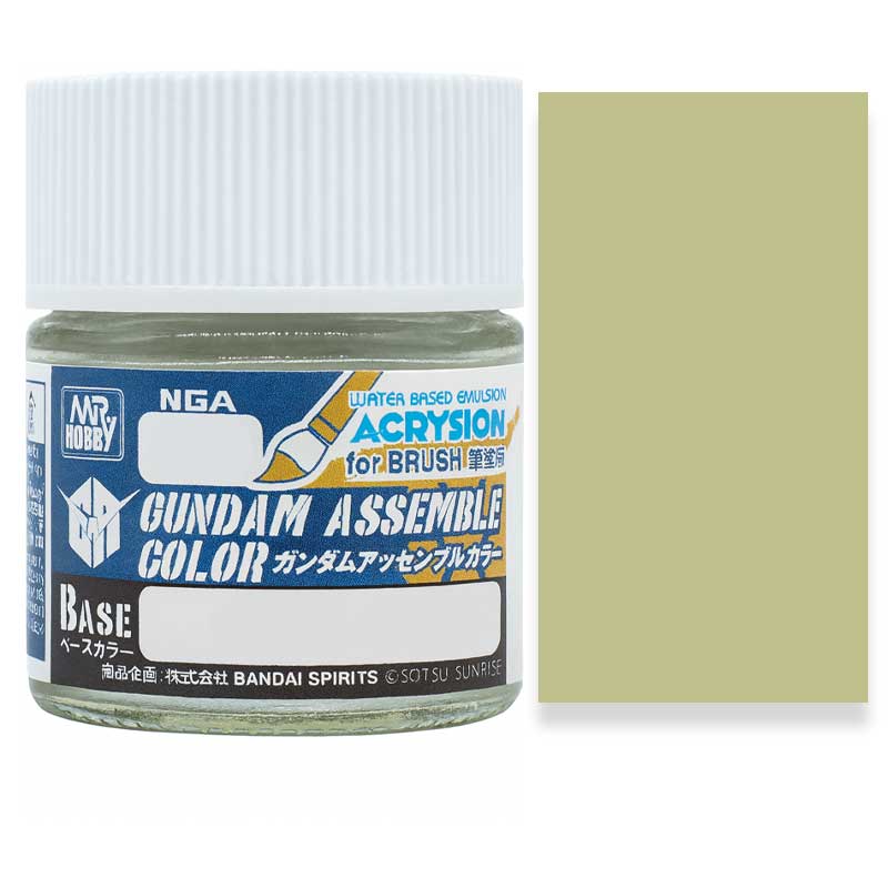 Mr Hobby Gundam Assemble Color Matt Light Green NGA08