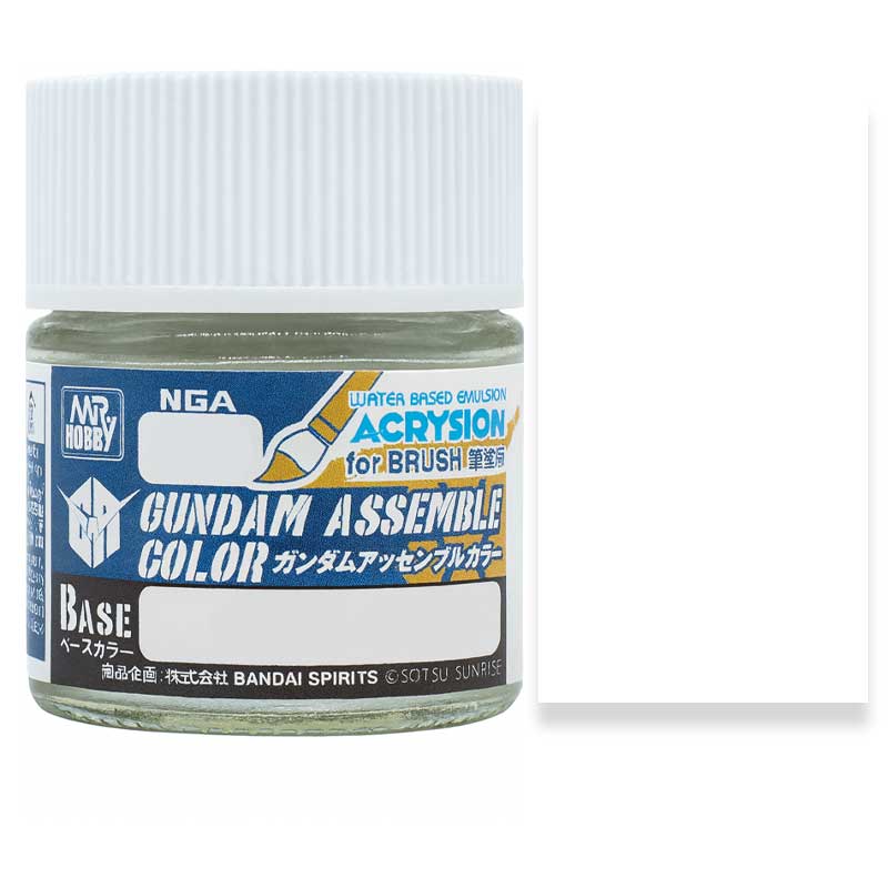 Mr Hobby Gundam Assemble Color Matt White NGA01