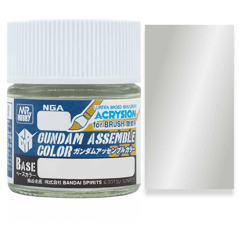 Mr Hobby Gundam Assemble Color Metallic Silver NGA12