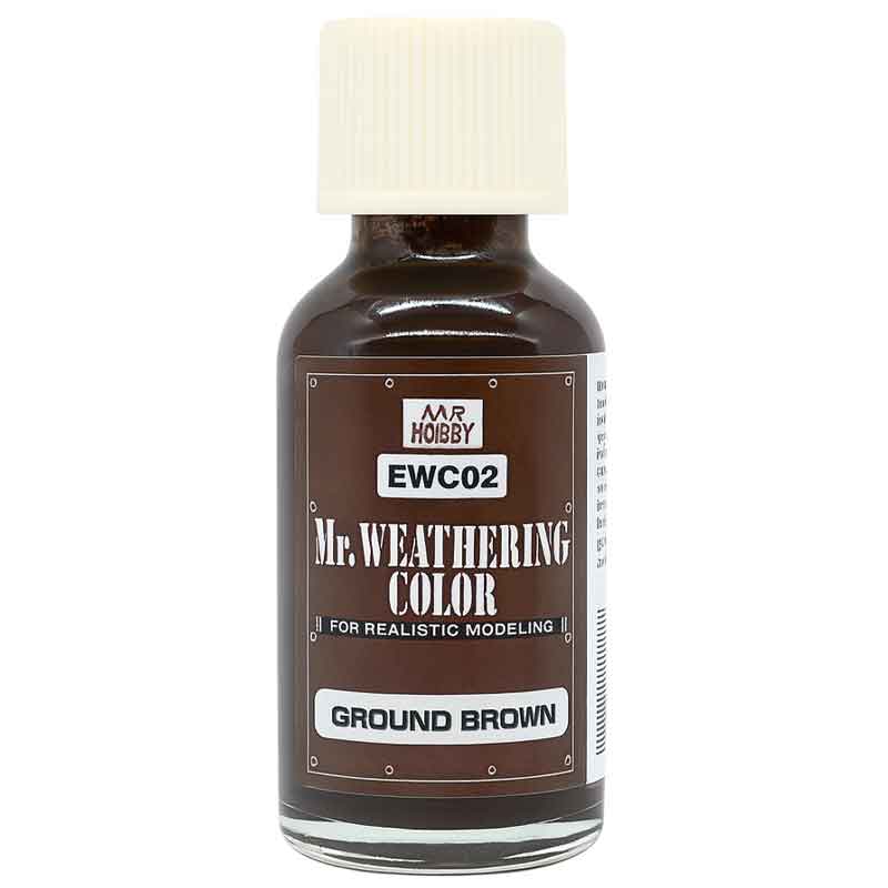 Mr Hobby Weathering Color Ground Brown (40ml) EWC-02