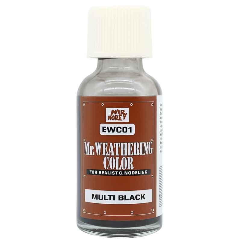 Mr Hobby Weathering Color Multi Black (40ml) EWC-01