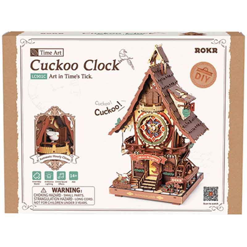 ROKR Cuckoo Clock (Colour) LC901C ROKR Cuckoo Clock (Colour) LC901C