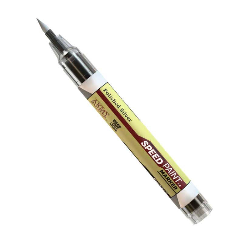The Army Painter Speedpaint Marker -  Polished Silver SM1017P