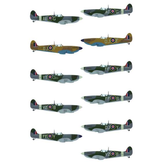 Xtradecal Supermarine Spitfire Mk.IXc Decals (1/72) X72110 Xtradecal Supermarine Spitfire Mk.IXc Decals (1/72) X72110