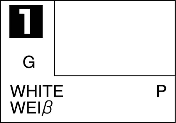 Mr Color White Gloss Lacquer (10ml) C-001