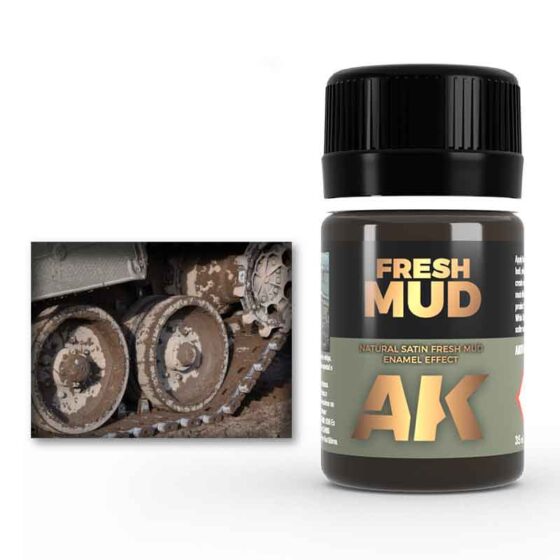 AK Interactive Fresh Mud (35ml) AK-016 AK Interactive Fresh Mud (35ml) AK-016