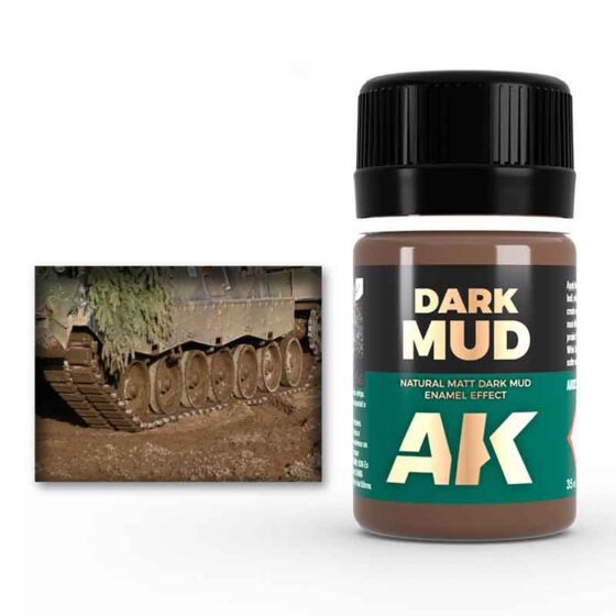 AK Interactive Dark Mud Effect (35ml) AK-023 AK Interactive Dark Mud Effect (35ml) AK-023