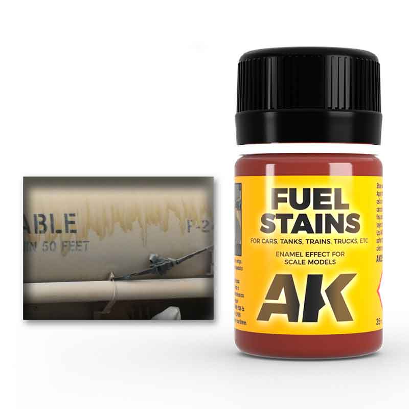 AK Interactive Fuel Stains (35ml) AK-025 AK Interactive Fuel Stains (35ml) AK-025