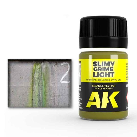 AK Interactive Slimy Grime Light (35ml) AK-027 AK Interactive Slimy Grime Light (35ml) AK-027