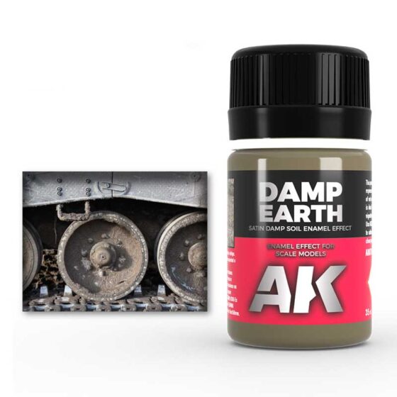 AK Interactive Damp Earth (35ml) AK-078 AK Interactive Damp Earth (35ml) AK-078