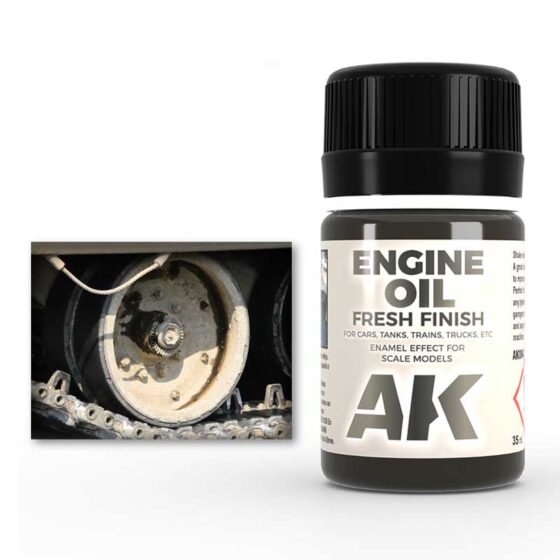 AK Interactive Fresh Engine Oil (35ml) AK-084 AK Interactive Fresh Engine Oil (35ml) AK-084