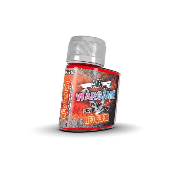 AK Interactive Red Fluorescent Liquid Pigment (35ml) AK-1240 AK Interactive Red Fluorescent Liquid Pigment (35ml) AK-1240