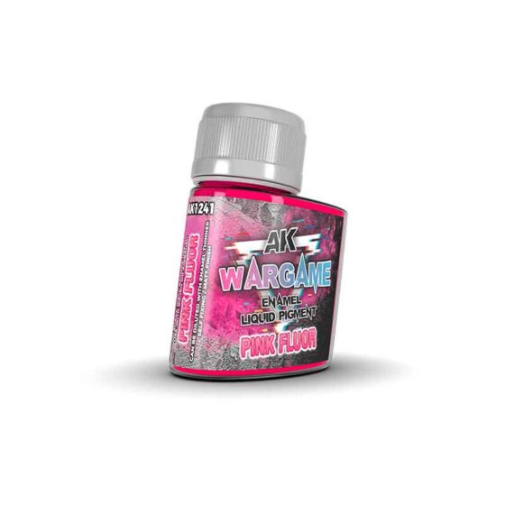 AK Interactive Pink Fluorescent Liquid Pigment (35ml) AK-1241 AK Interactive Pink Fluorescent Liquid Pigment (35ml) AK-1241