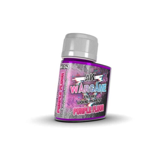 AK Interactive Purple Fluorescent Liquid Pigment (35ml) AK-1242 AK Interactive Purple Fluorescent Liquid Pigment (35ml) AK-1242