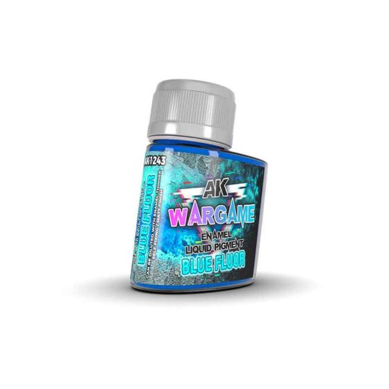 AK Interactive Blue Fluorescent Liquid Pigment (35ml) AK-1243 AK Interactive Blue Fluorescent Liquid Pigment (35ml) AK-1243