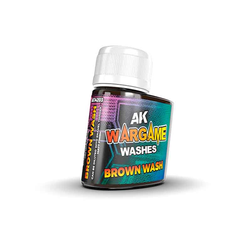 AK Interactive Brown Wash (35ml) AK-14203