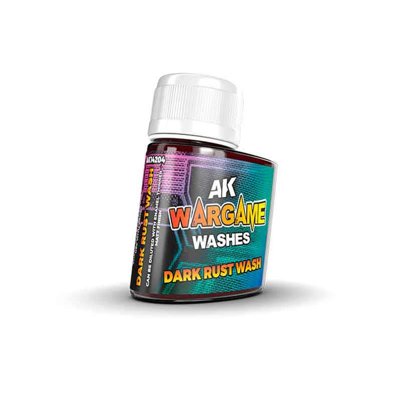 AK Interactive Dark Rust Wash (35ml) AK-14204