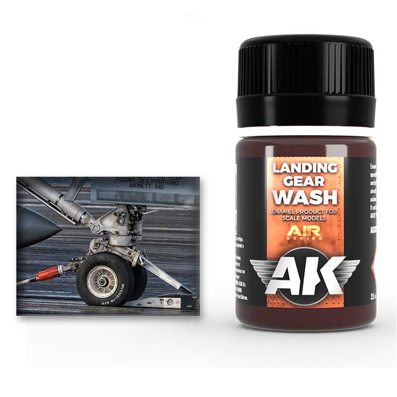 AK Interactive Landing Gear Wash (35ml) AK-2029