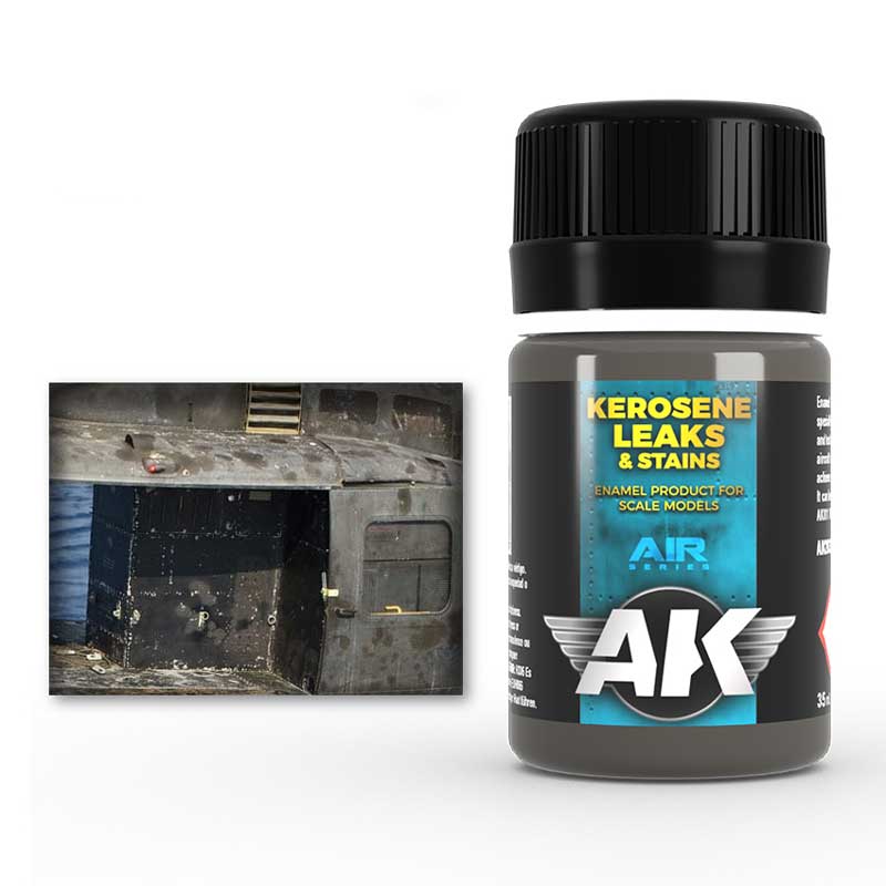 AK Interactive Kerosene Leaks and Stains (35ml) AK-2039