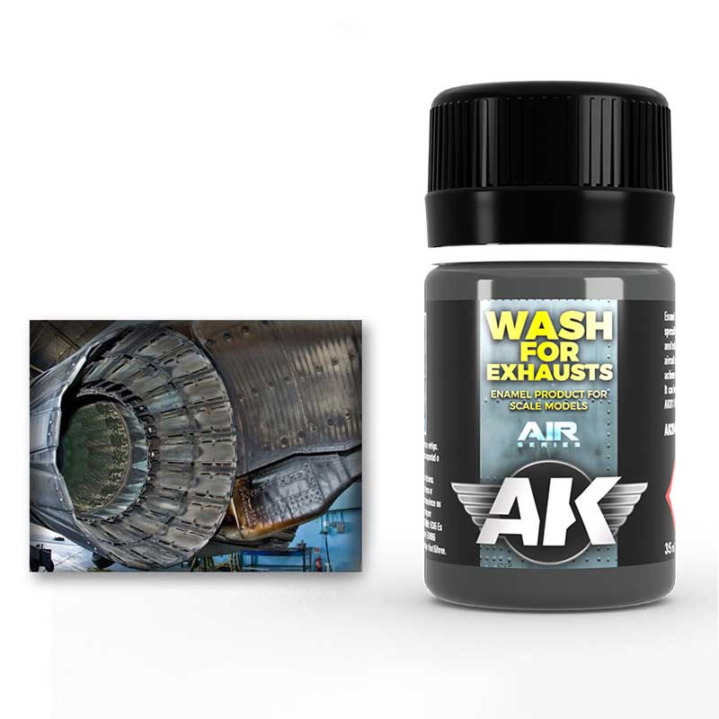AK Interactive Exhaust Wash (35ml) AK-2040