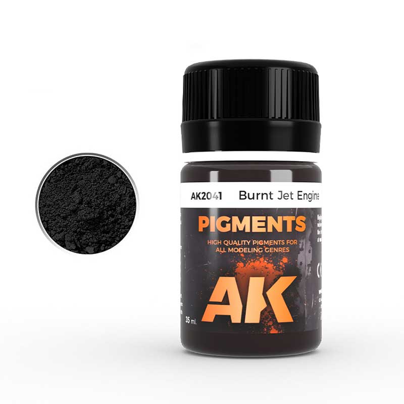 AK Interactive Burnt Jet Engine Pigment (35ml) AK-2041
