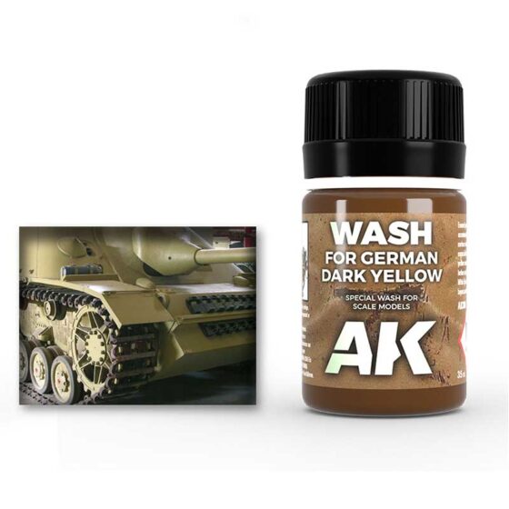 AK Interactive Dark Yellow Wash (35ml) AK-300