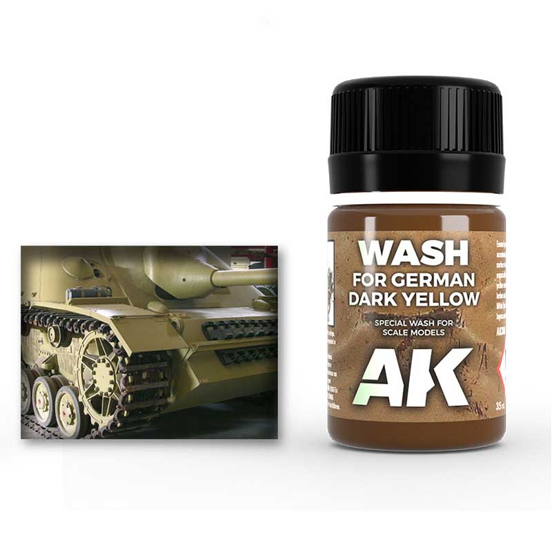 AK Interactive Dark Yellow Wash (35ml) AK-300