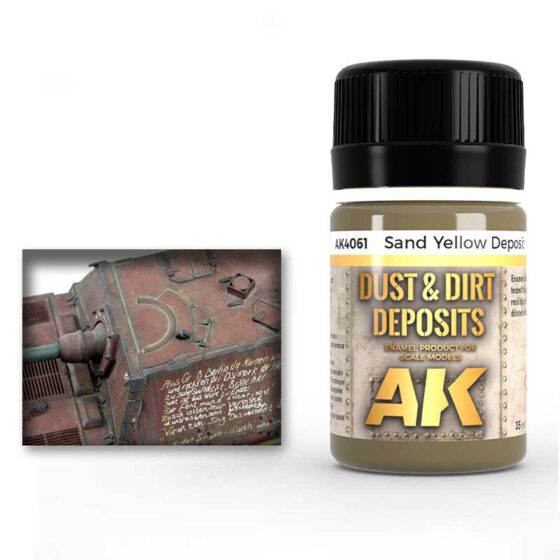 AK Interactive Sand Yellow Deposit (35ml) AK-4061