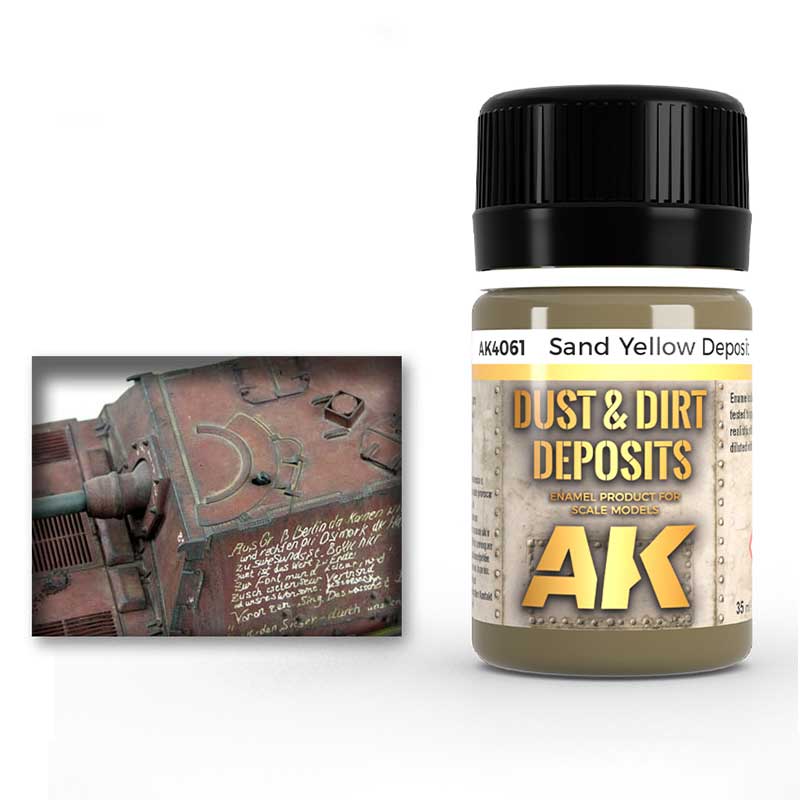 AK Interactive Sand Yellow Deposit (35ml) AK-4061