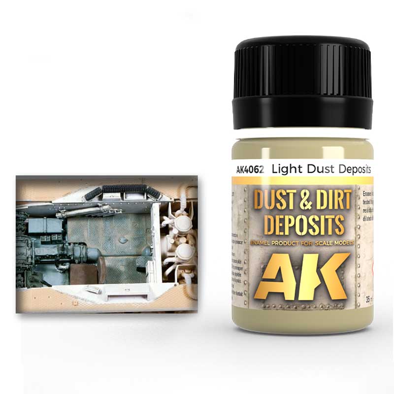 AK Interactive Light Dust Deposit (35ml) AK-4062 AK Interactive Light Dust Deposit (35ml) AK-4062