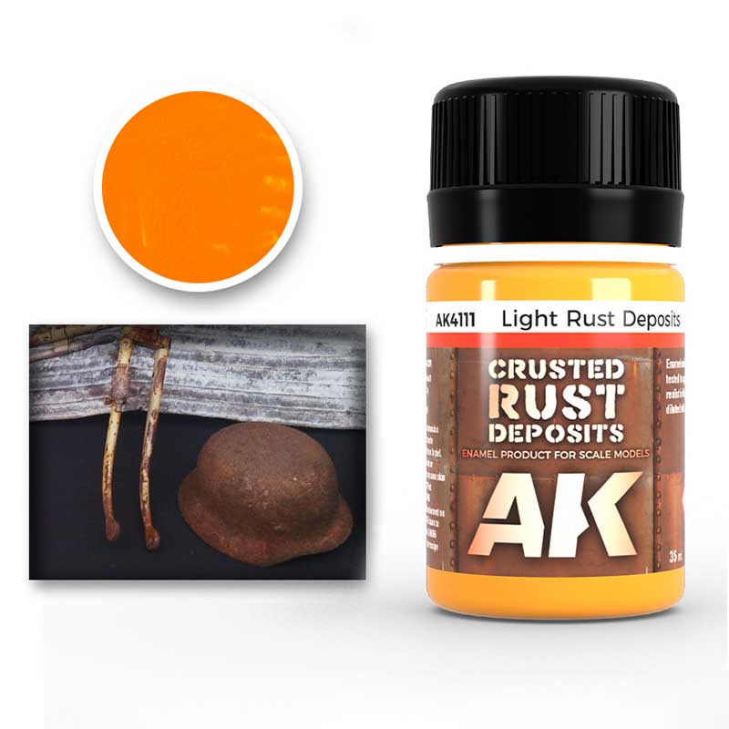 AK Interactive Light Rust Deposit (35ml) AK-4111