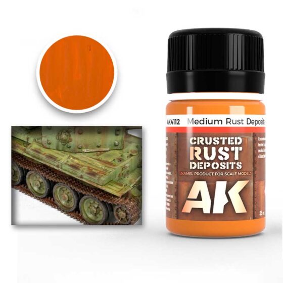 AK Interactive Medium Rust Deposit (35ml) AK-4112 AK Interactive Medium Rust Deposit (35ml) AK-4112