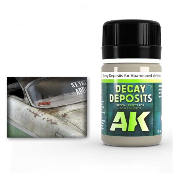 AK Interactive Decay Deposit for Abandoned Vehicles (35ml) AK-675 AK Interactive Decay Deposit for Abandoned Vehicles (35ml) AK-675
