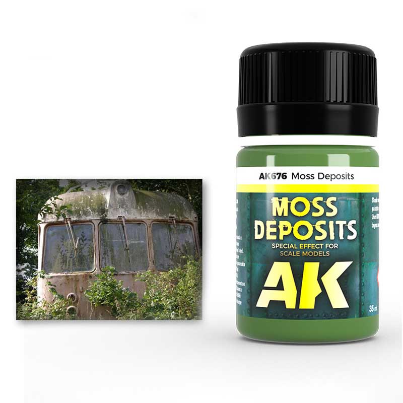 AK Interactive Moss Deposit (35ml) AK-676 AK Interactive Moss Deposit (35ml) AK-676