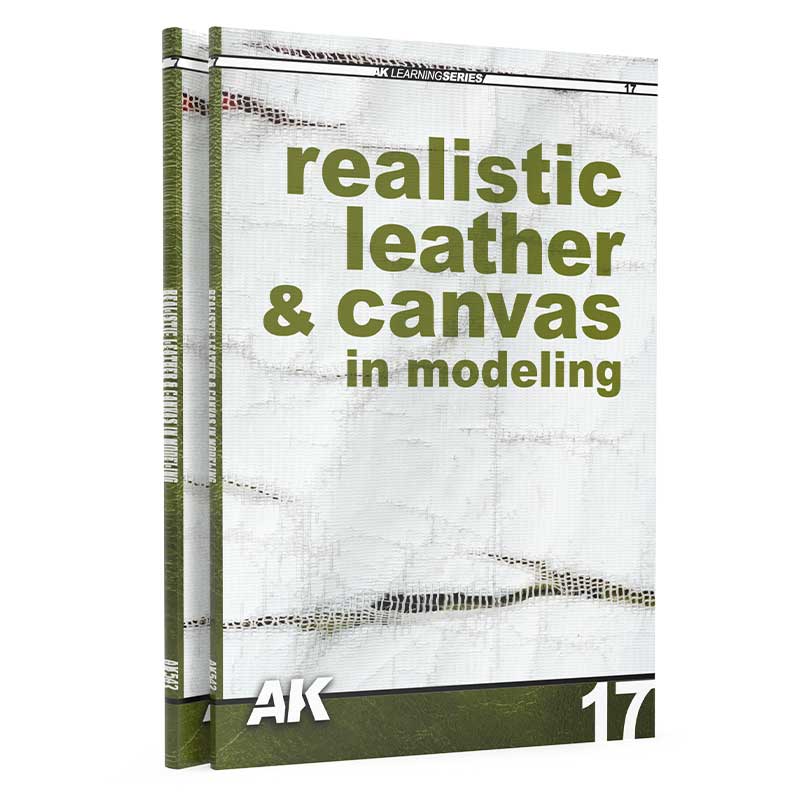 AK Interactive LEARNING 17 Realistic Leather & Canvas AK542