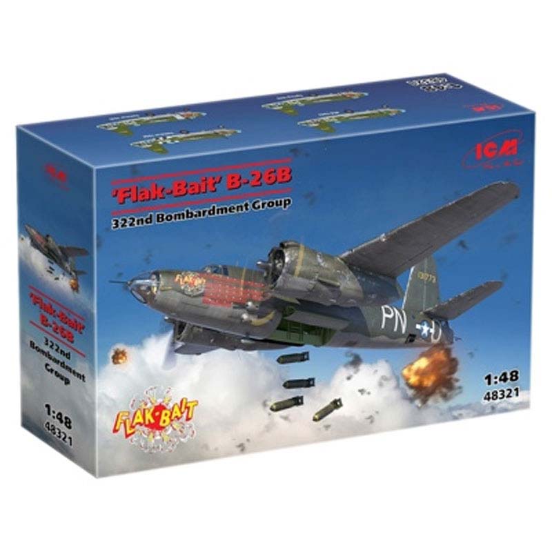 ICM B-26B Marauder 'Flak Bait' Bomber (1/48) 48321