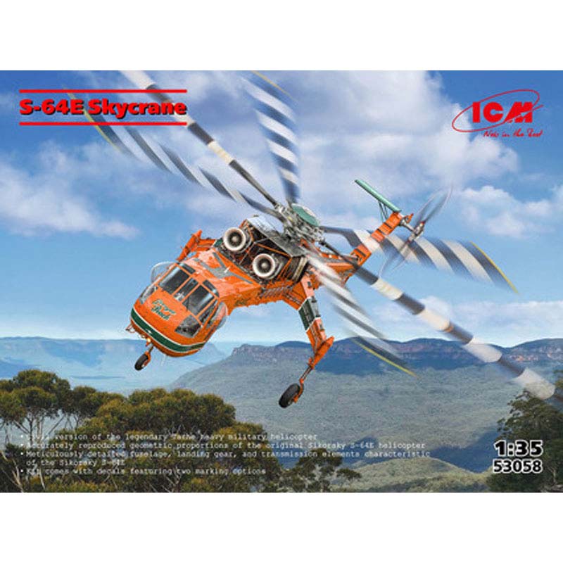 ICM Sikorsky S-64E Skycrane (1/35) 53058