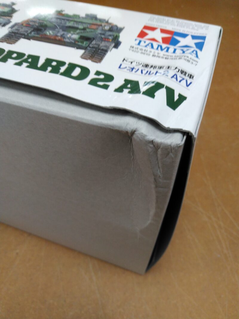 1/35 German Main Battle Tank Leopard 2 A7V Tamiya 35387 *Damaged Box*